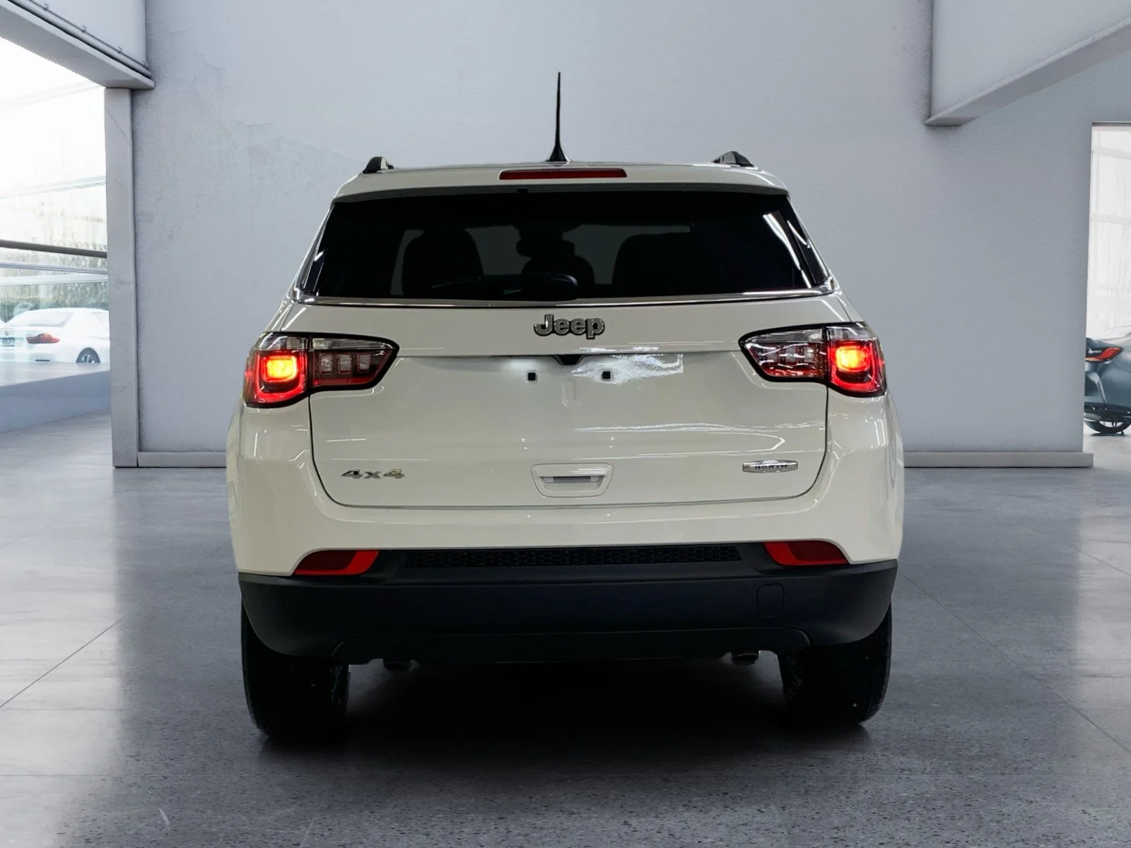 New 2026 Bright White Jeep North image 4