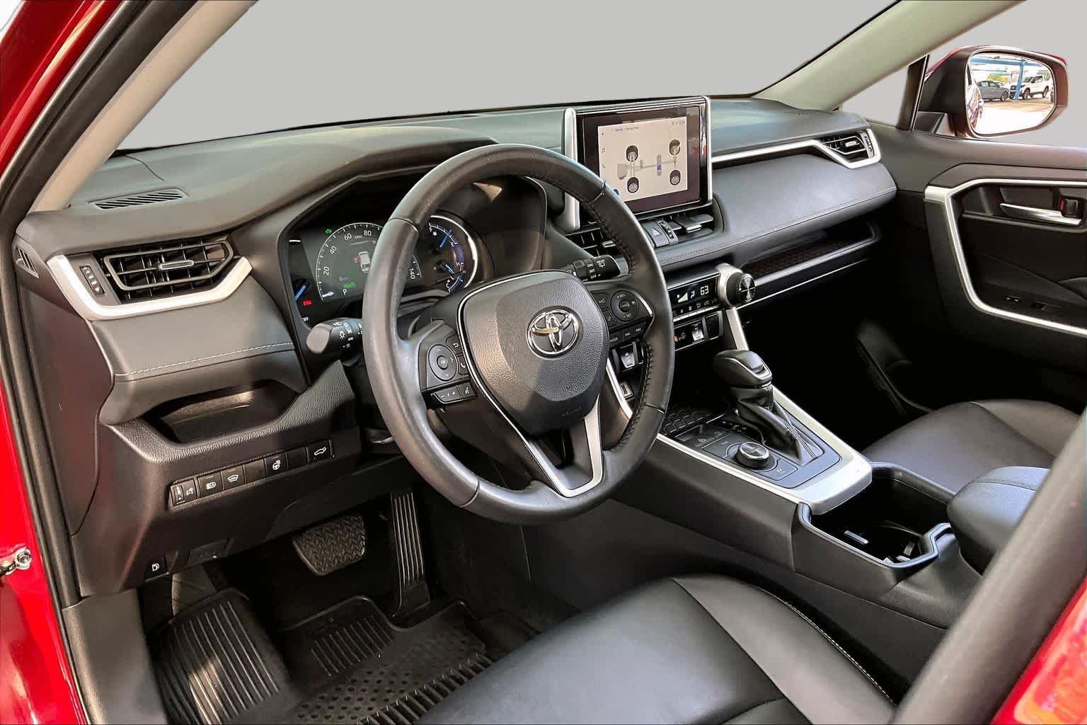 Used 2024 Ruby Flare Pearl Toyota Hybrid XLE Premium image 18