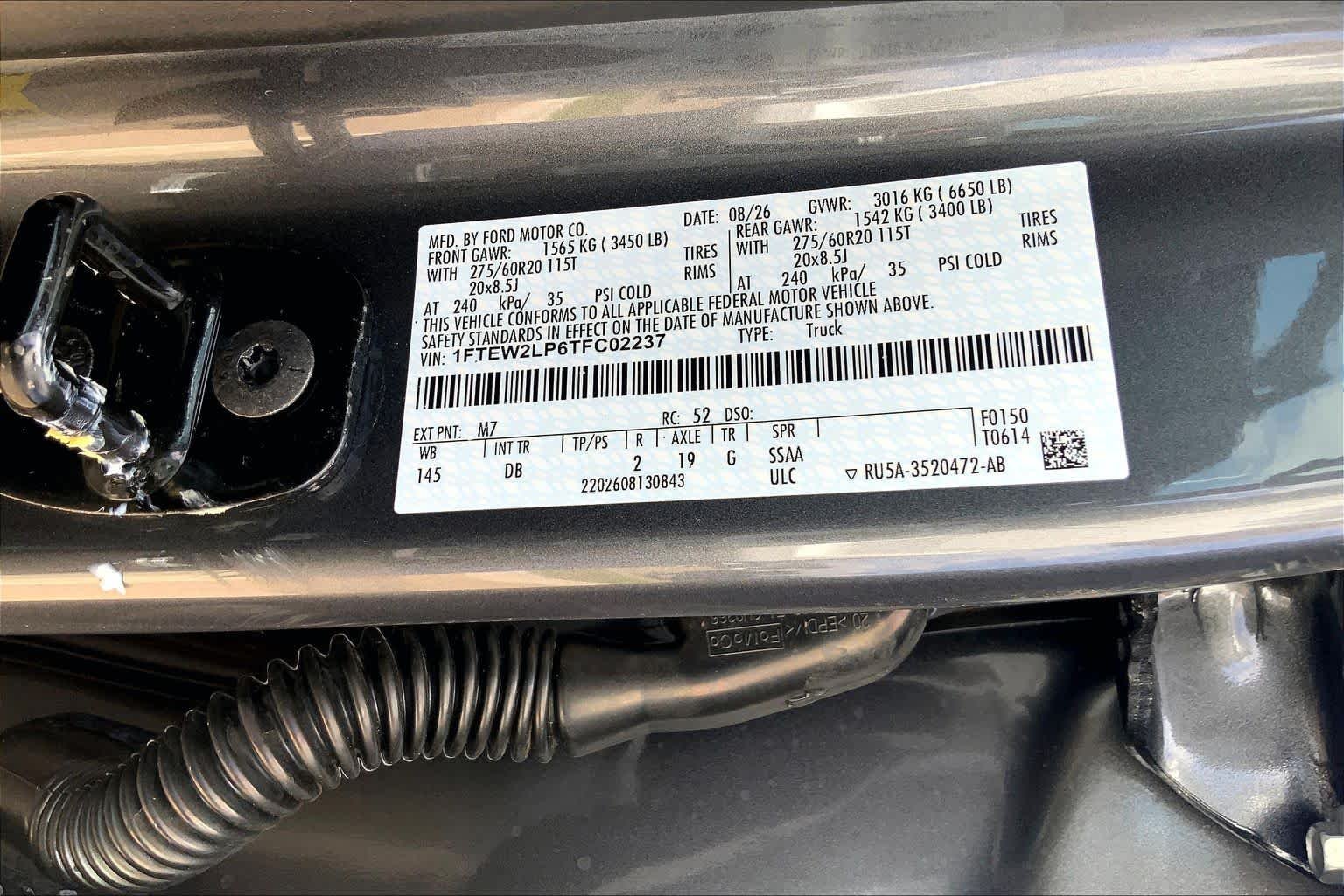 New 2026 Carbonized Gray Metallic Ford STX image 21