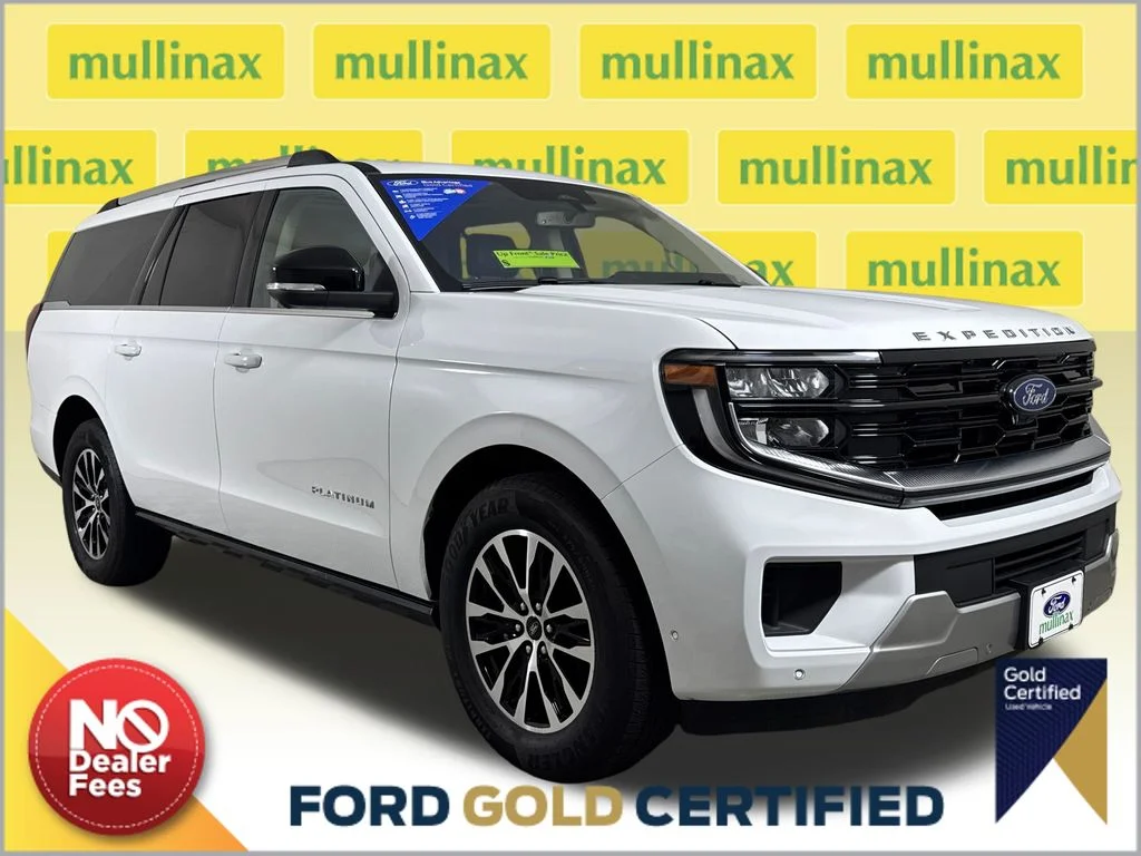 Certified Used 2025 White Ford Platinum image 1