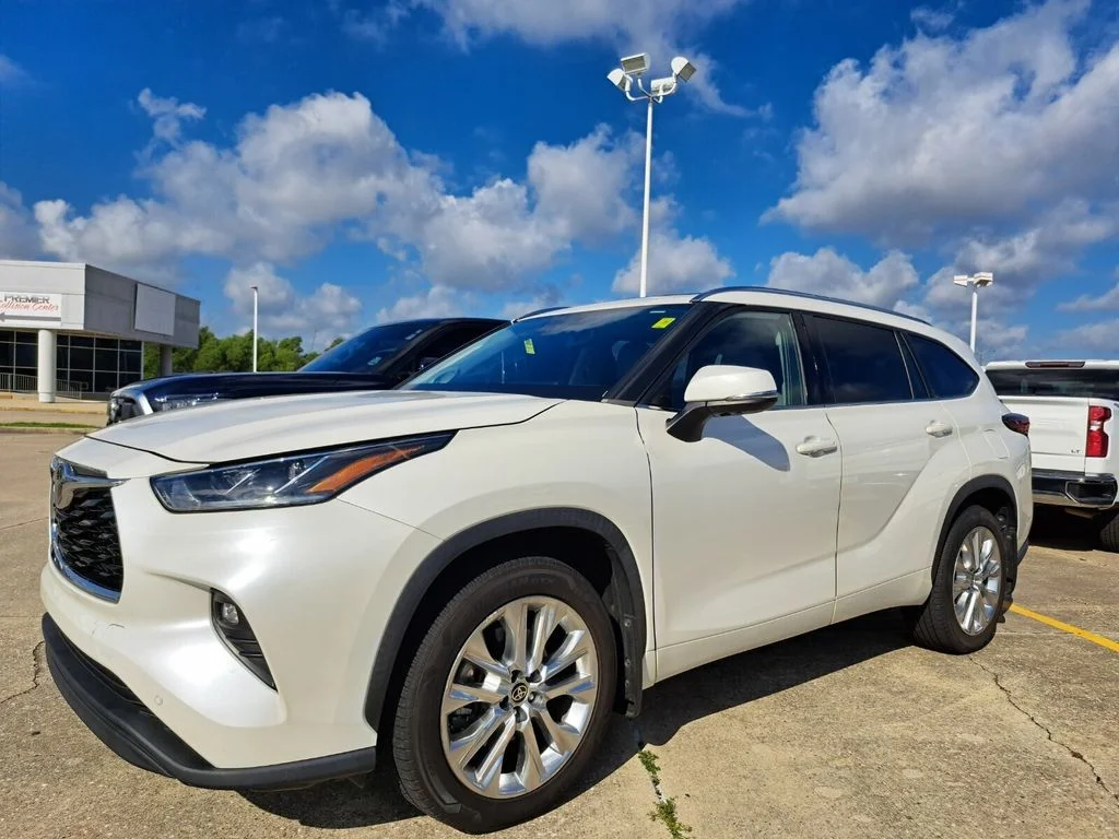 Used 2021 White Toyota Limited image 1