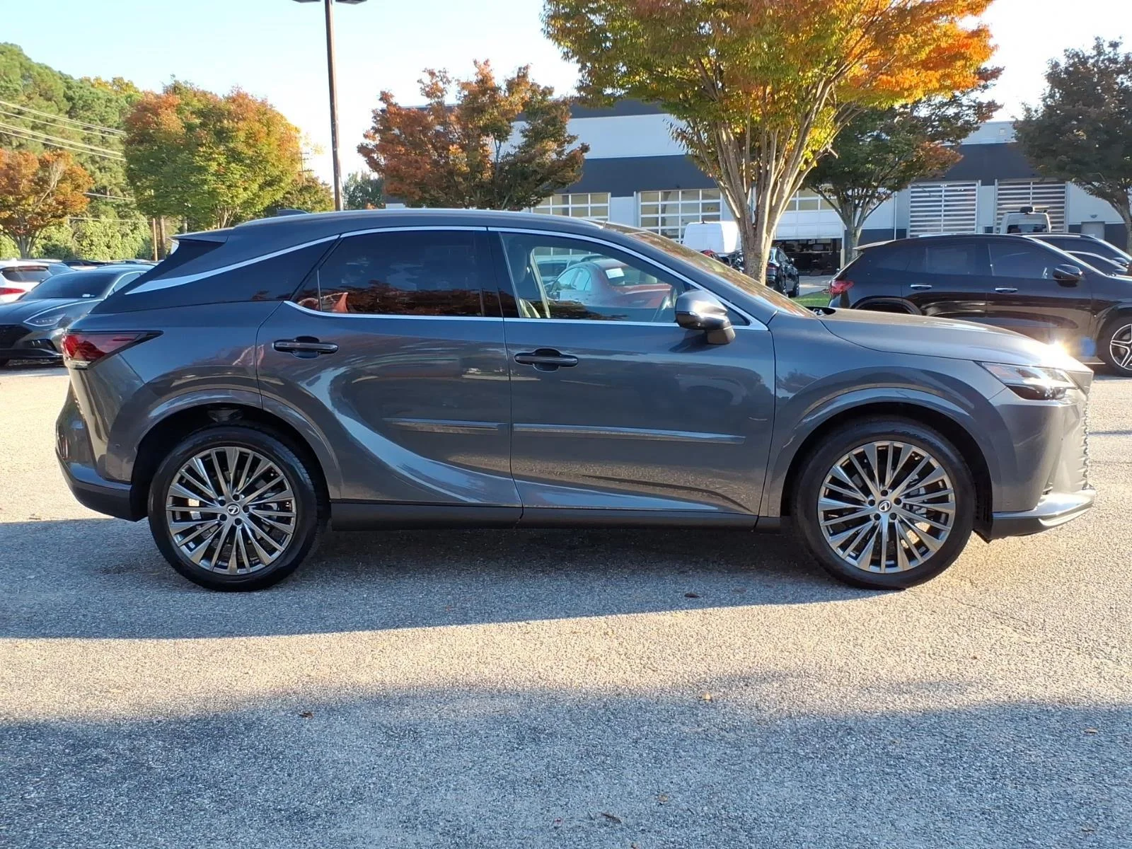 Used 2024 Cloudburst Gray Lexus RX 350h Luxury image 7