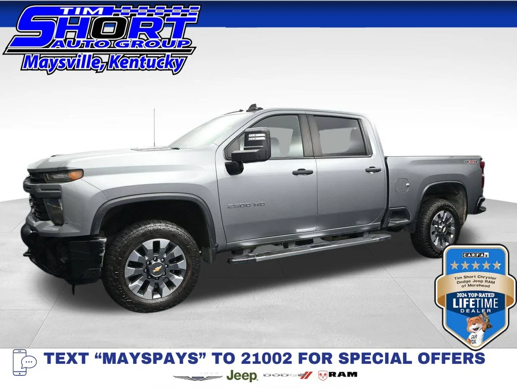 Used 2024 Gray Chevrolet Custom image 1