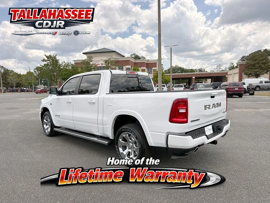 New 2026 Bright White Clear-Coat Exterior Paint RAM Big Horn/Lone Star image 5