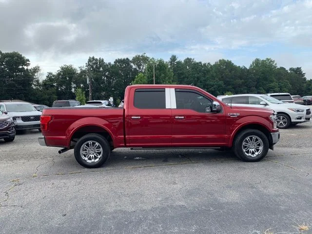 Used 2019 Ruby Red Metallic Tinted Clearcoat Ford Lariat image 11