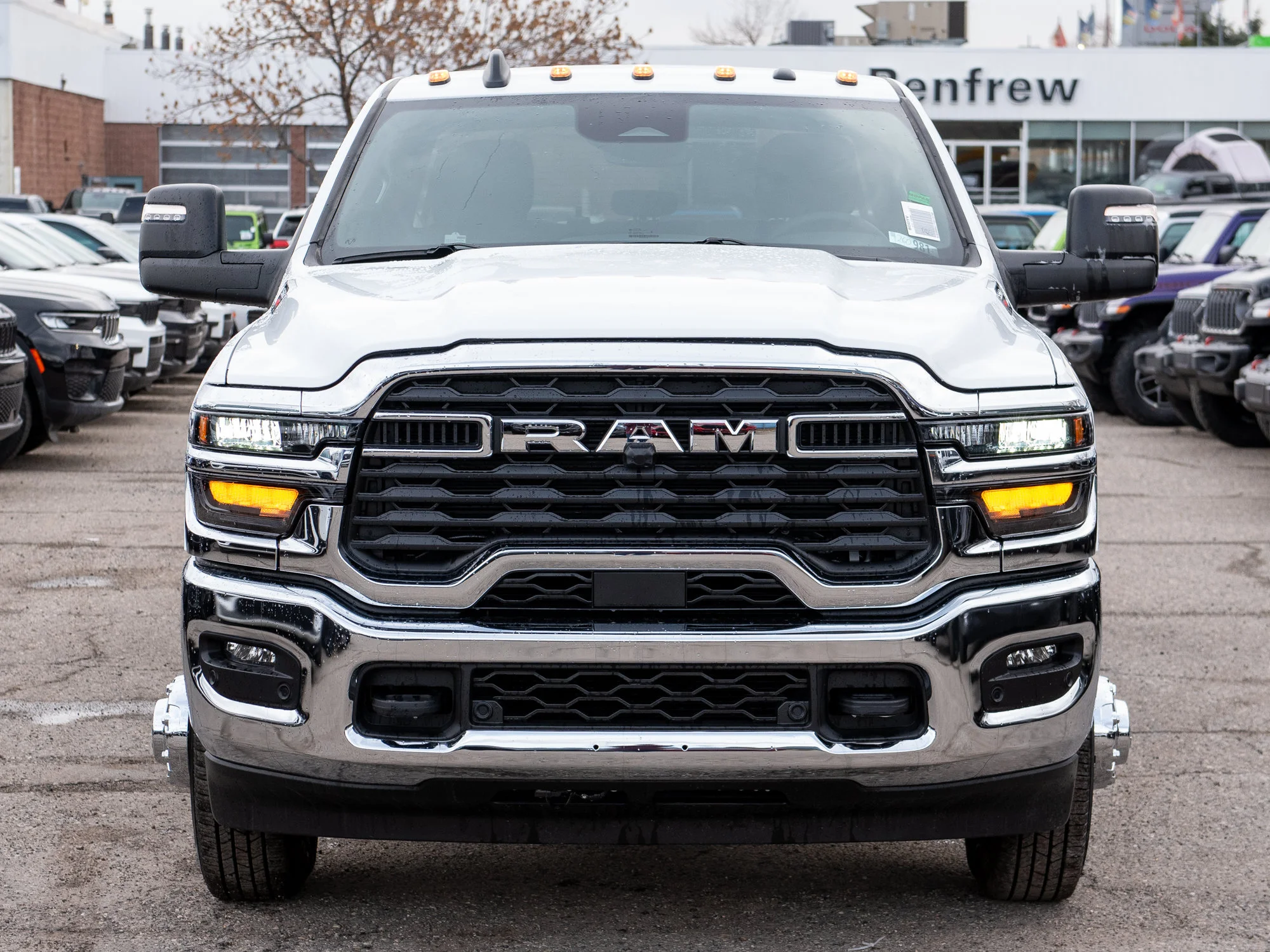 New 2026 White RAM Big Horn* image 8