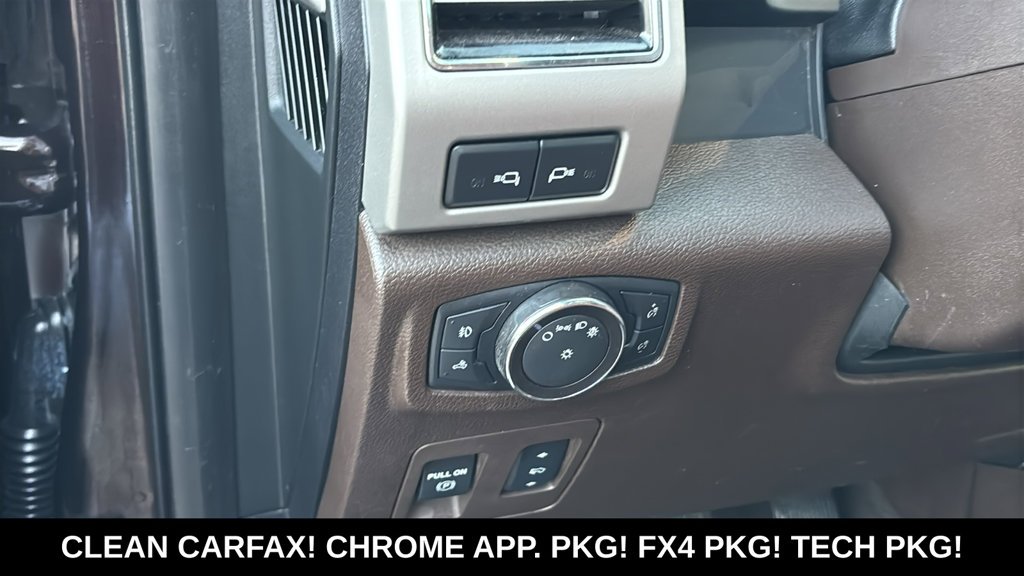 Used 2018 Magma Red Metallic Ford King Ranch image 12