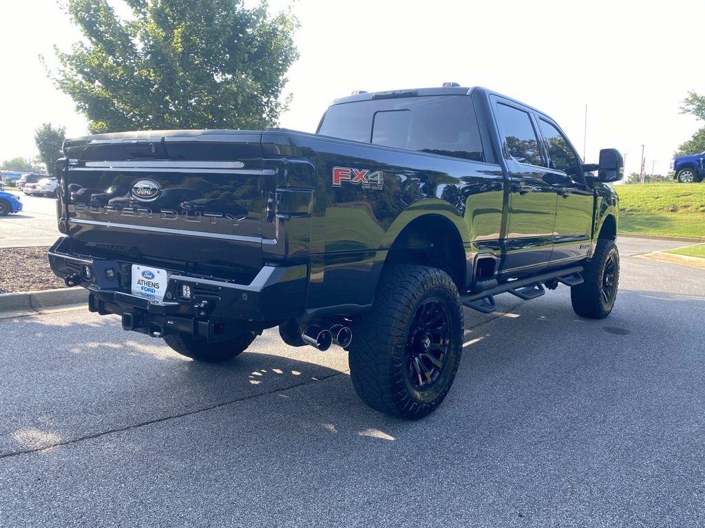 Used 2023 Agate Black Metallic Ford Lariat image 3