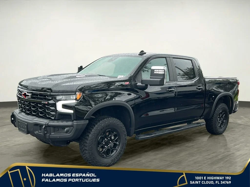 Used 2024 Black Chevrolet ZR2 image 2
