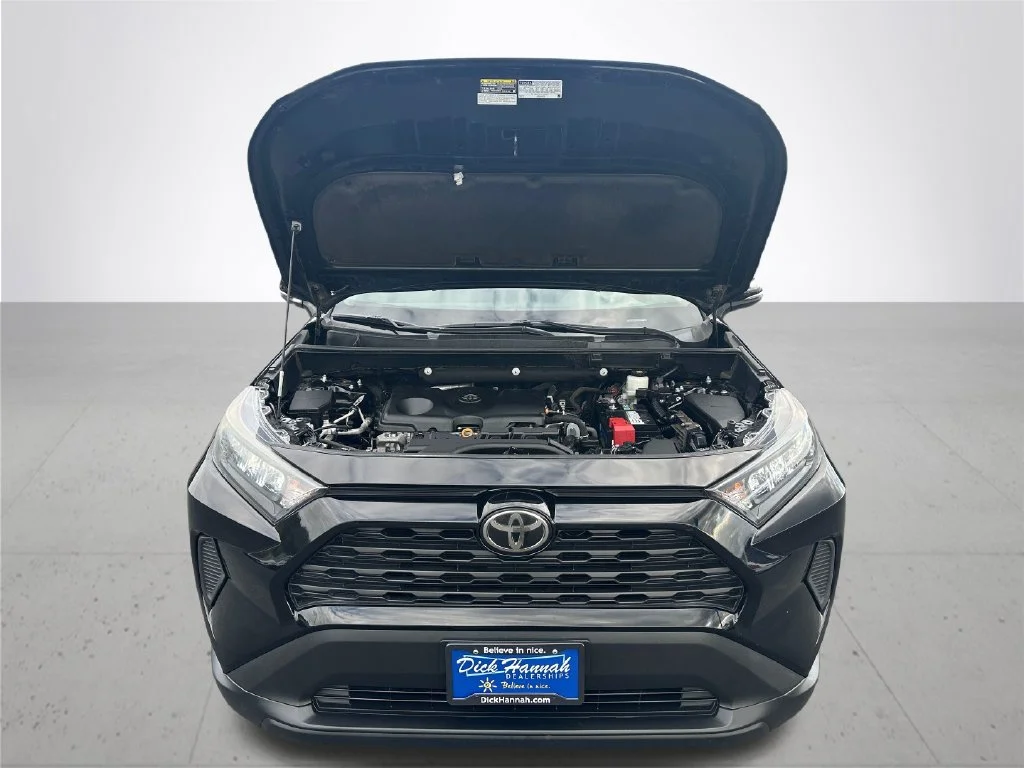 Used 2021 Black Toyota LE image 4