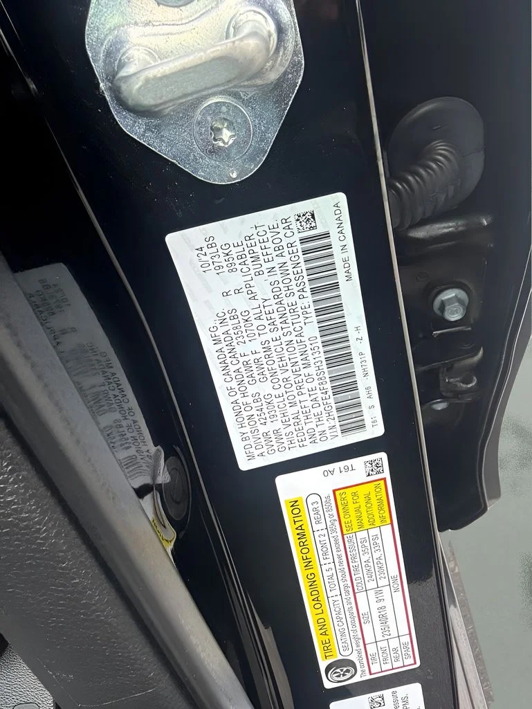 Used 2025 Black Honda Sport image 20