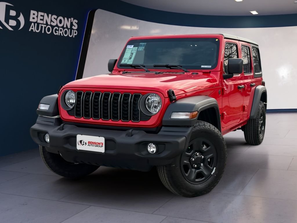 New 2026 Firecracker Red Clear-Coat Exterior Paint Jeep Sport image 1