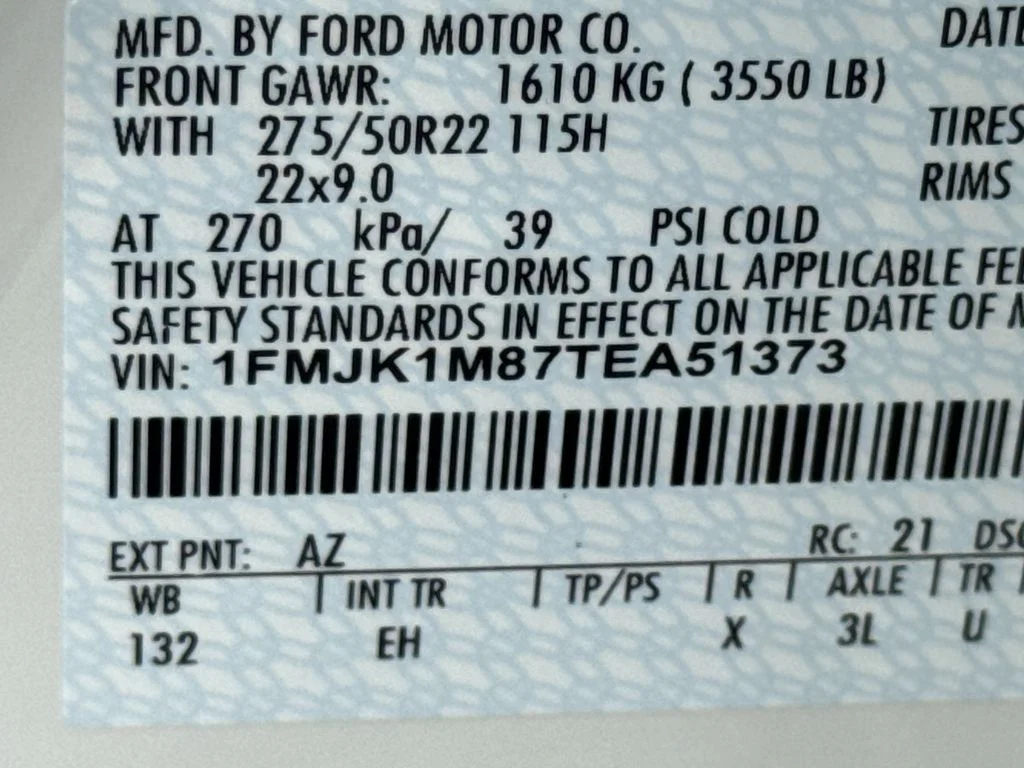 New 2026 White Ford Platinum image 36