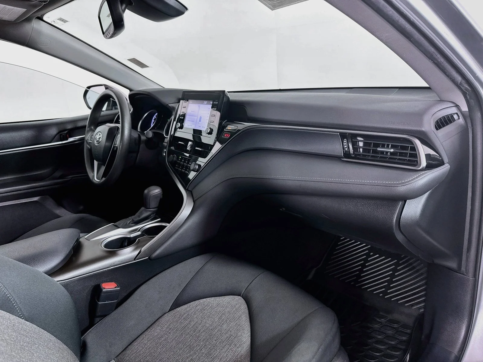 Used 2021 Celestial Silver Metallic Toyota LE image 28