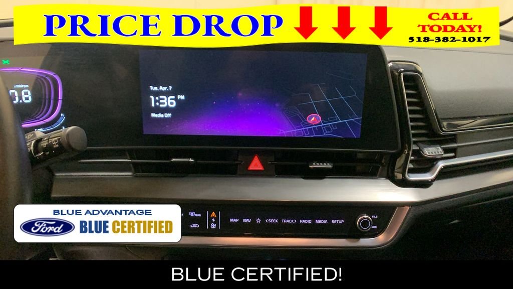 Certified Used 2025 Sapphire Blue Kia EX image 32