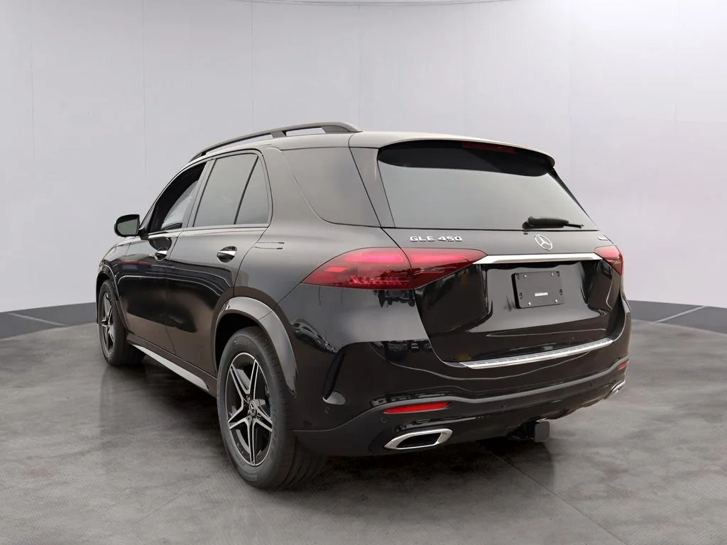 Certified Used 2026 Obsidian Black Metallic Mercedes-Benz GLE 450 image 4