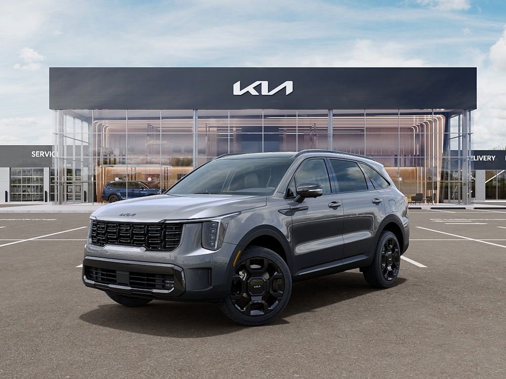 New 2026 Steel Gray Kia X-Line SX Prestige AWD image 1