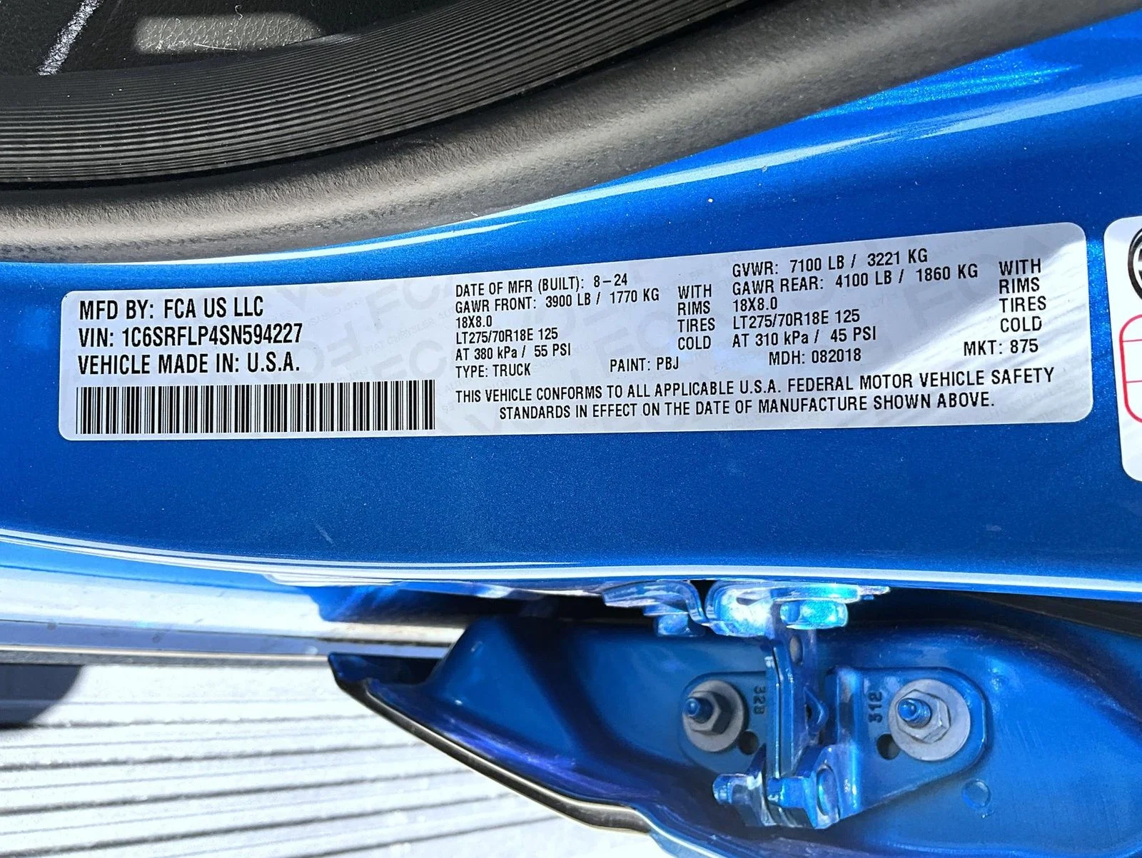 Used 2025 Blue Ram Rebel image 29