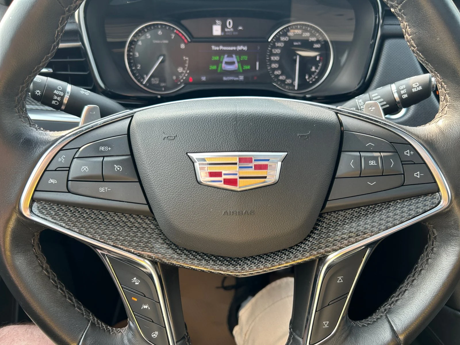 Certified Used 2023 Gray Cadillac AWD Sport Leather Sunroof Navigation V6 image 23