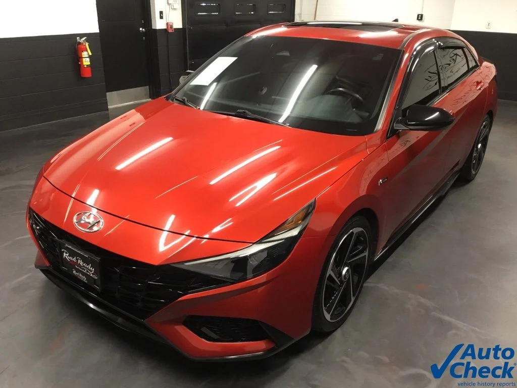 Used 2021 Orange Hyundai N Line image 6