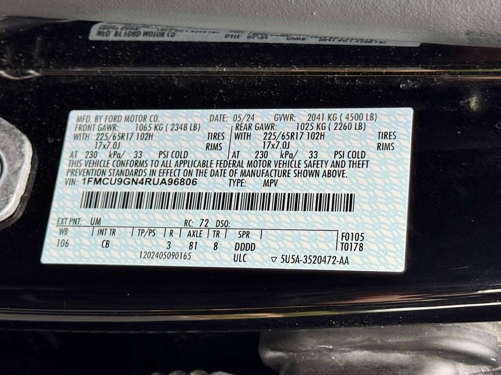 Used 2024 Black Ford Active image 17