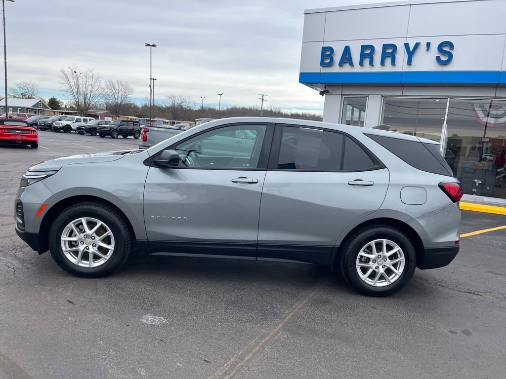 Used 2023 Chevrolet Equinox LS with VIN 3GNAXHEG7PL103439 for sale in West Union, OH