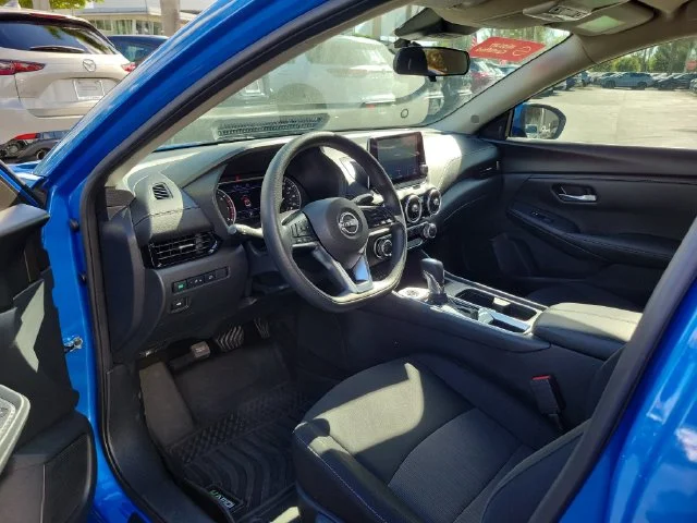 Certified Used 2025 Blue Nissan SV image 14