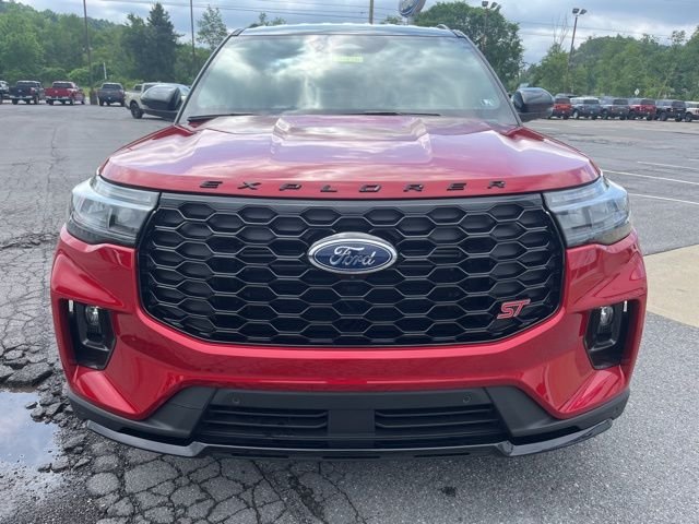 New 2025 Rapid Red Metallic Tinted Clearcoat Ford ST image 3