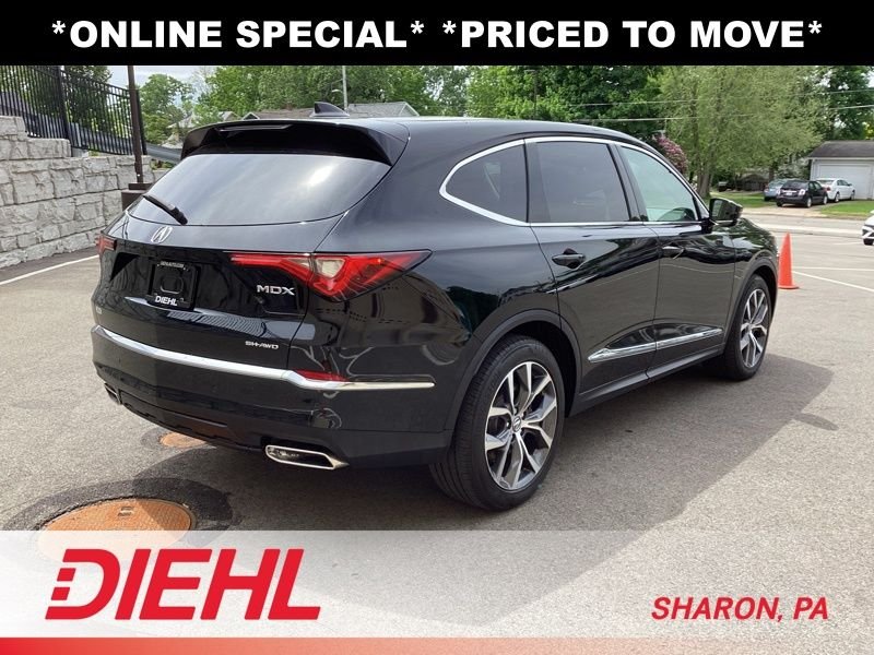 Used 2023 Black Acura Technology image 7