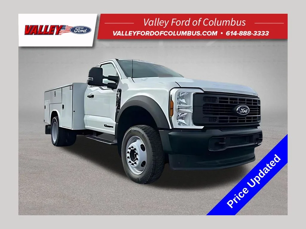 New 2025 Oxford White Ford F-550® XL image 1