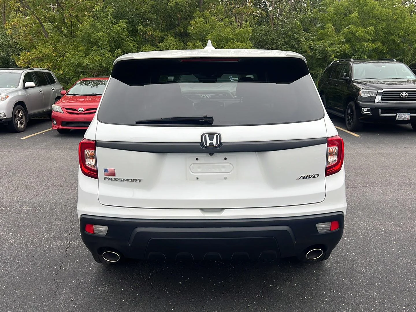 Used 2021 Platinum White Pearl Honda EX-L image 3