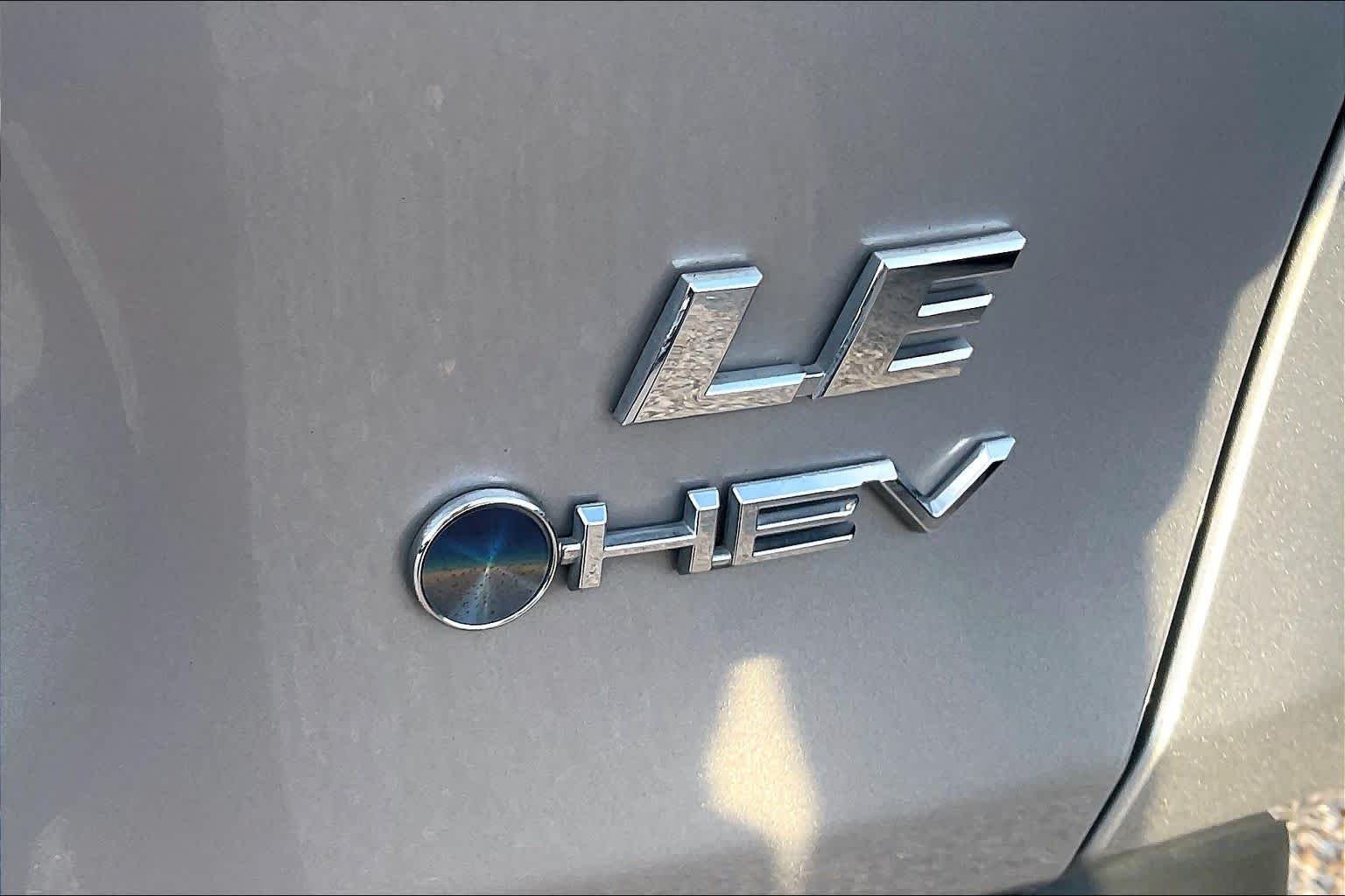 Used 2025 Silver Sky Metallic Toyota Hybrid LE image 10