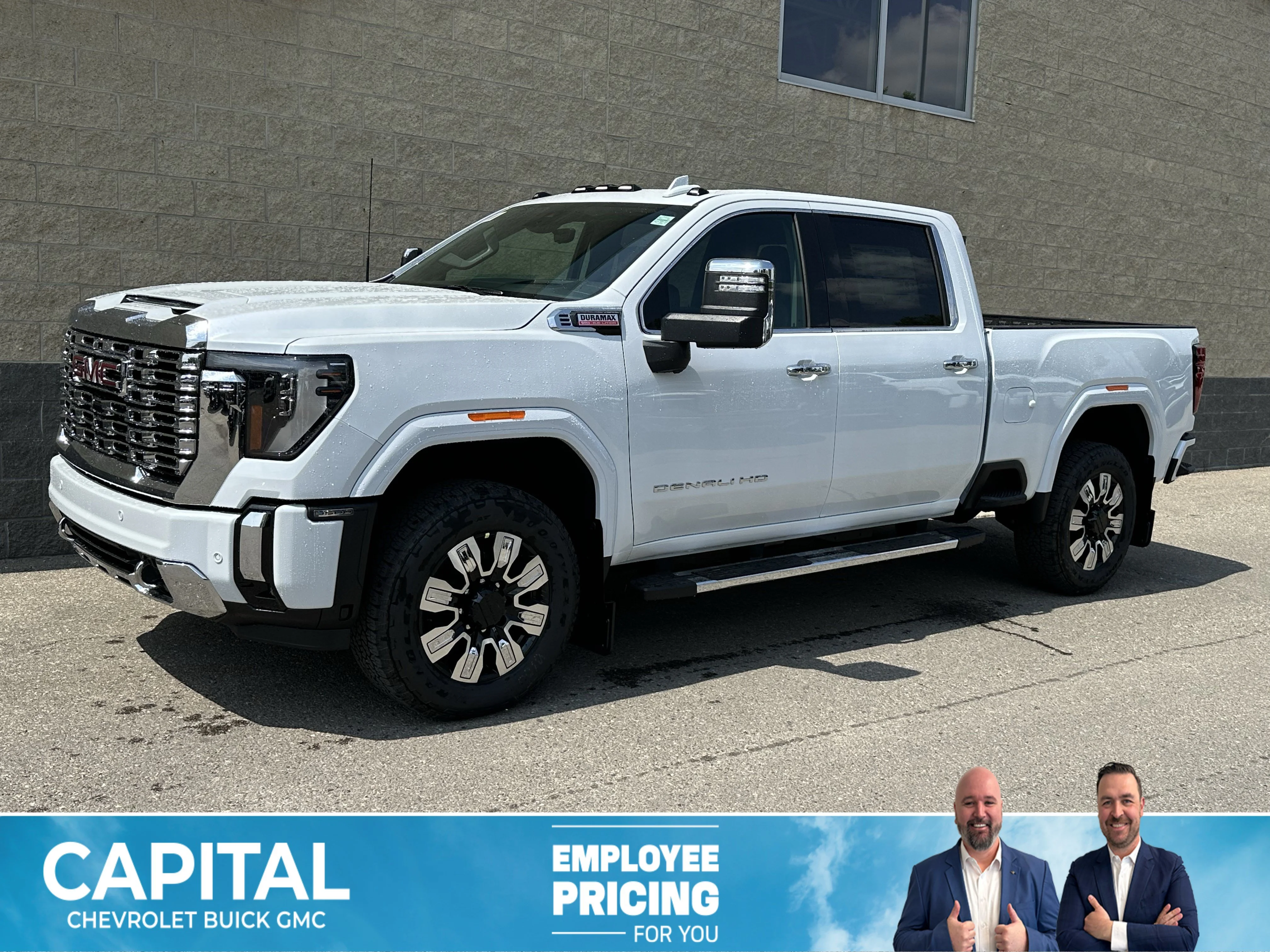 New 2026 Polar White Tricoat GMC Denali image 1