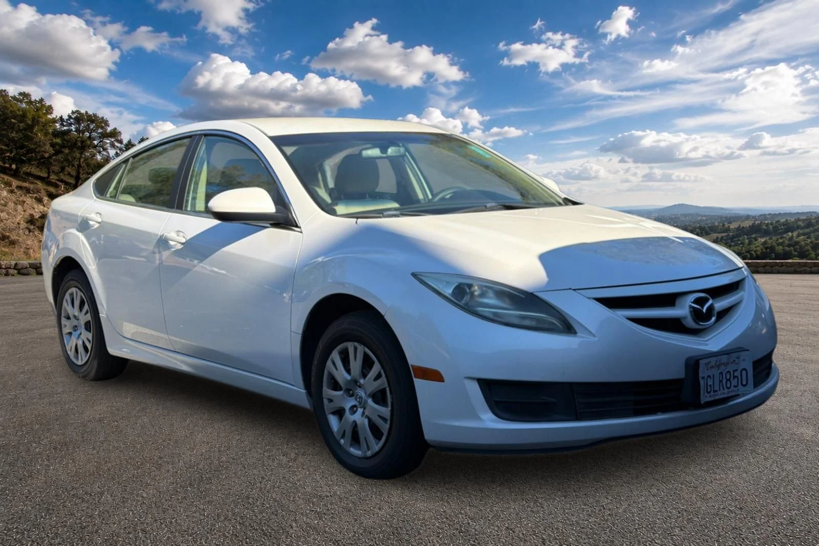 Used 2012 White Platinum Pearl Mazda i Sport image 2