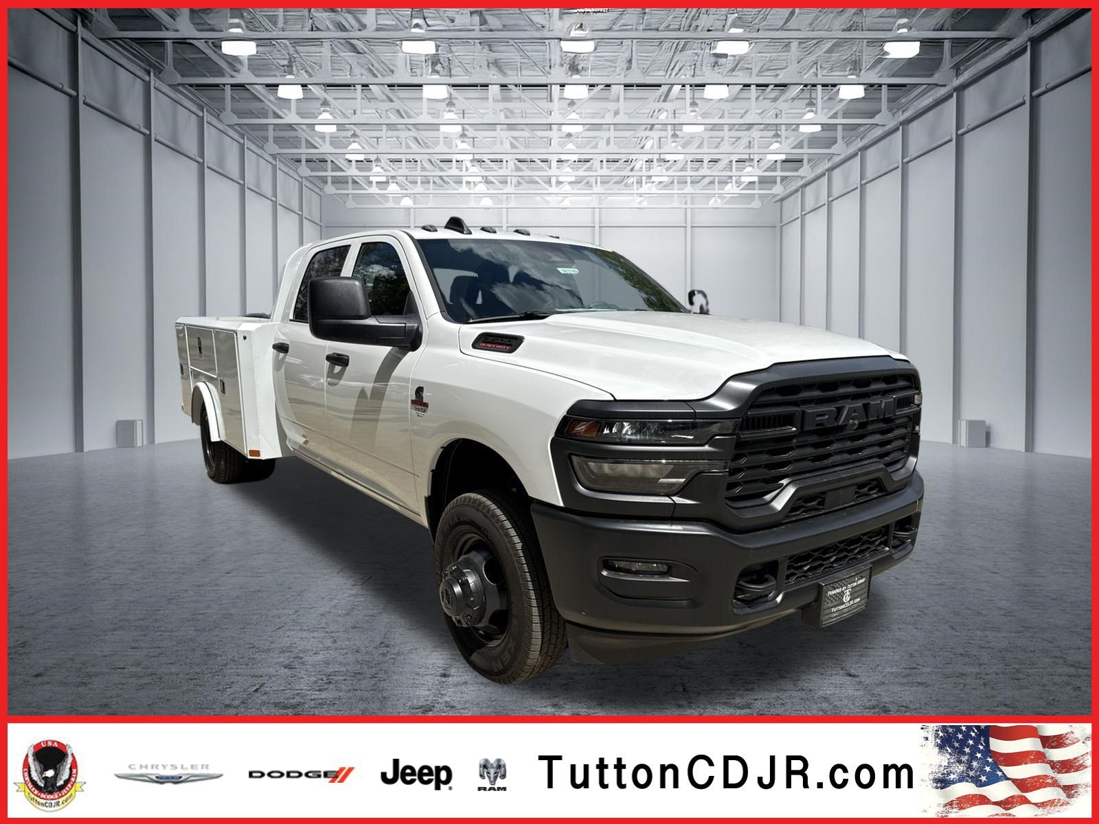 New 2026 Bright White Clearcoat RAM Tradesman image 1