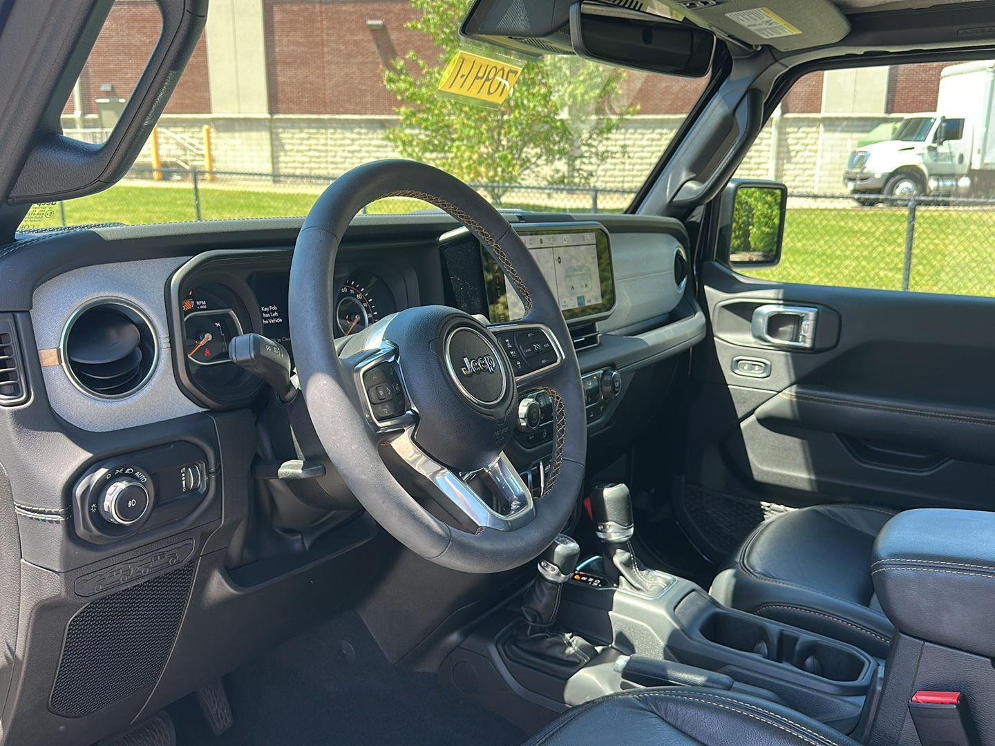 Used 2024 Black Clearcoat Jeep Sahara image 10