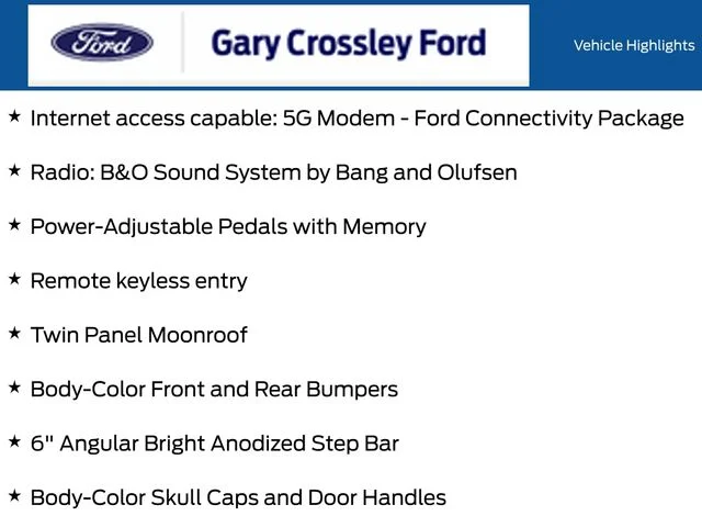 New 2026 Agate Black Metallic Ford Lariat® image 26