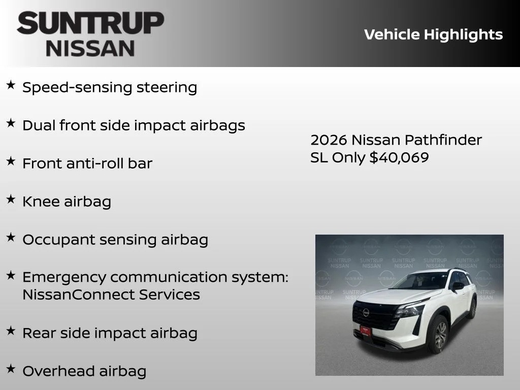 New 2026 White Nissan SL image 16