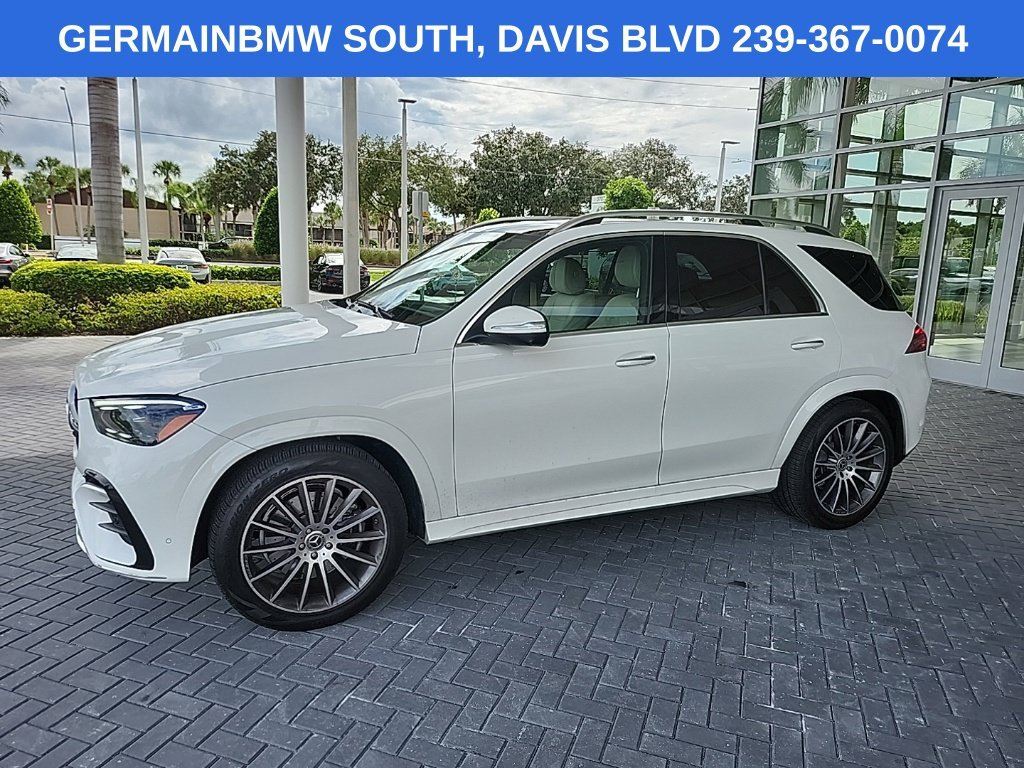 Used 2024 Polar White Mercedes-Benz GLE 350 image 3