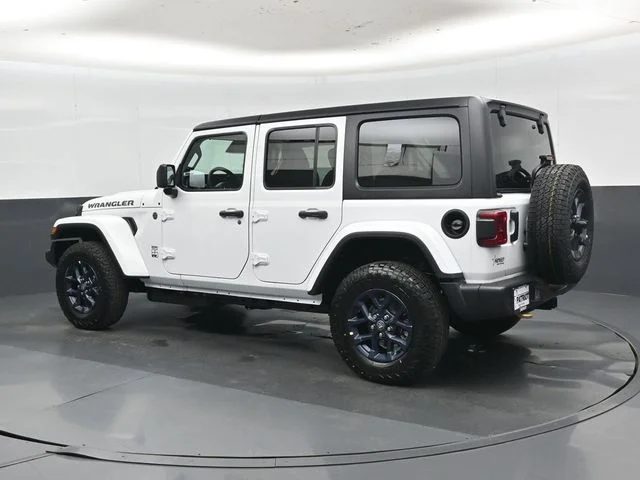 New 2026 Bright White Clear-Coat Exterior Paint Jeep 85th Anniversary Edition image 8