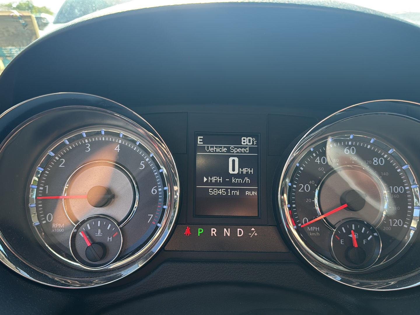 Used 2013 Billet Silver Metallic Chrysler Touring image 10