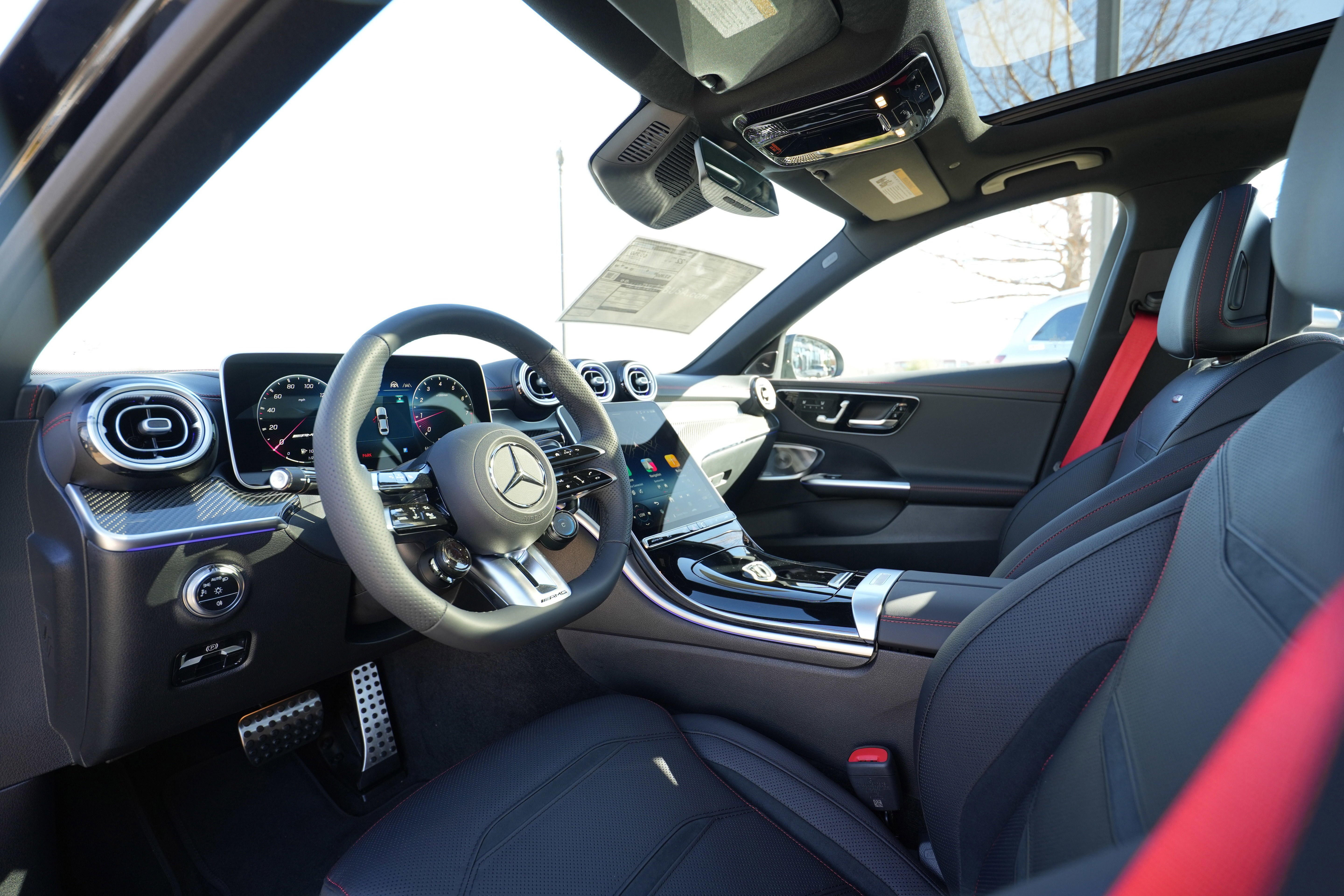 New 2026 Obsidian Black Metallic Mercedes-Benz AMG® C 43 image 43
