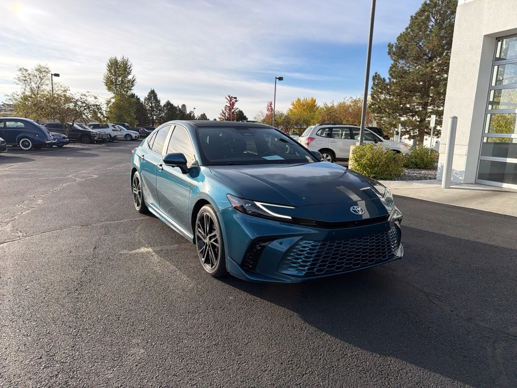 Used 2025 Blue Toyota XSE image 7