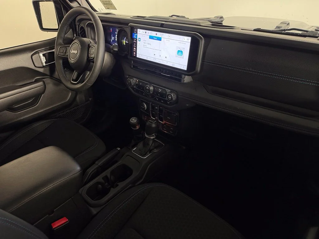 Certified Used 2025 Black Jeep Rubicon 4xe image 14