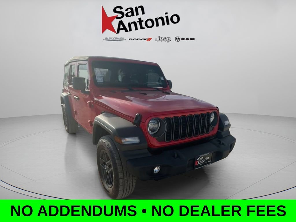 New 2026 Firecracker Red Clear-Coat Exterior Paint Jeep Sport image 1