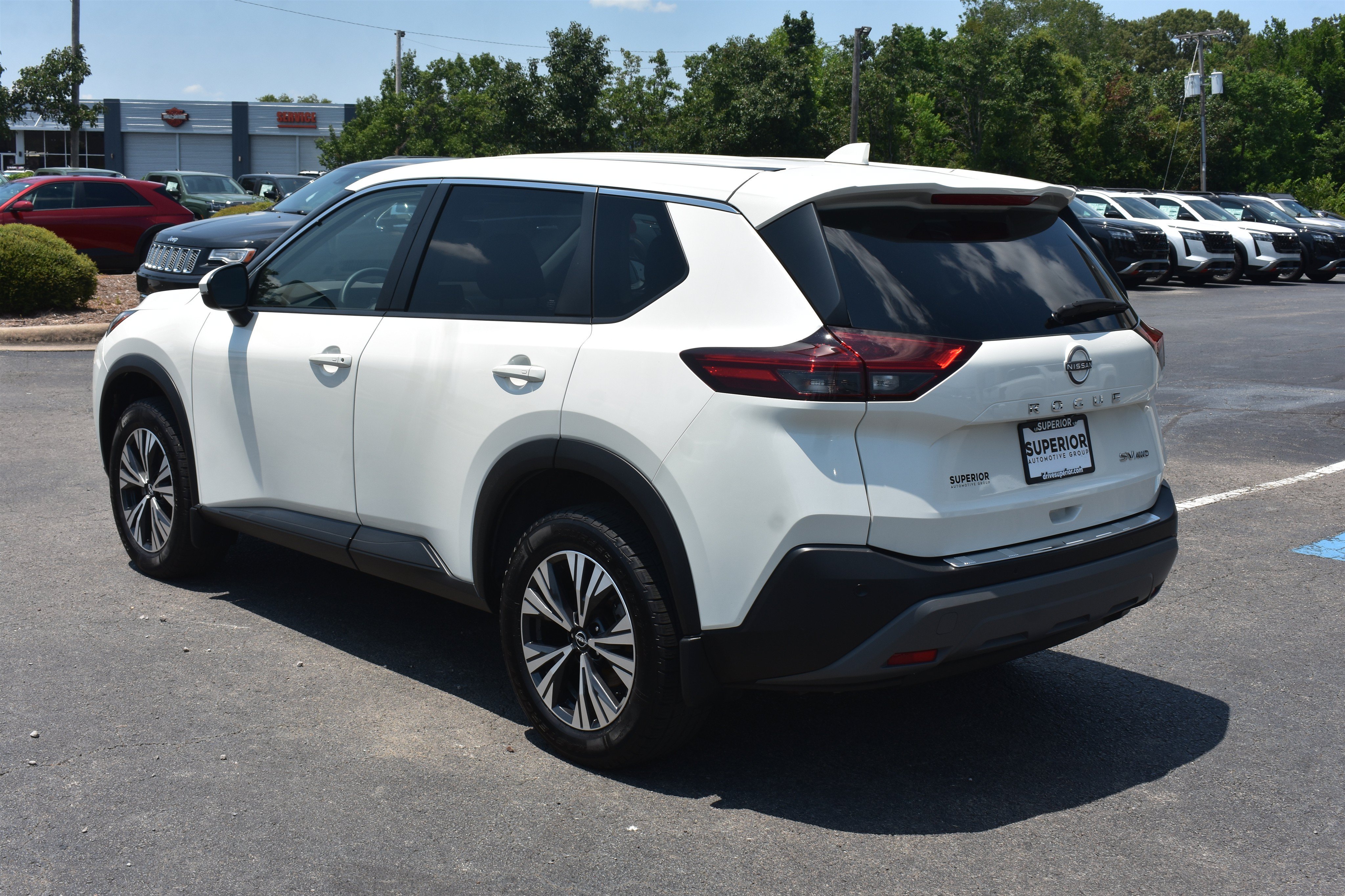 Used 2023 Pearl White Tricoat Nissan SV image 8