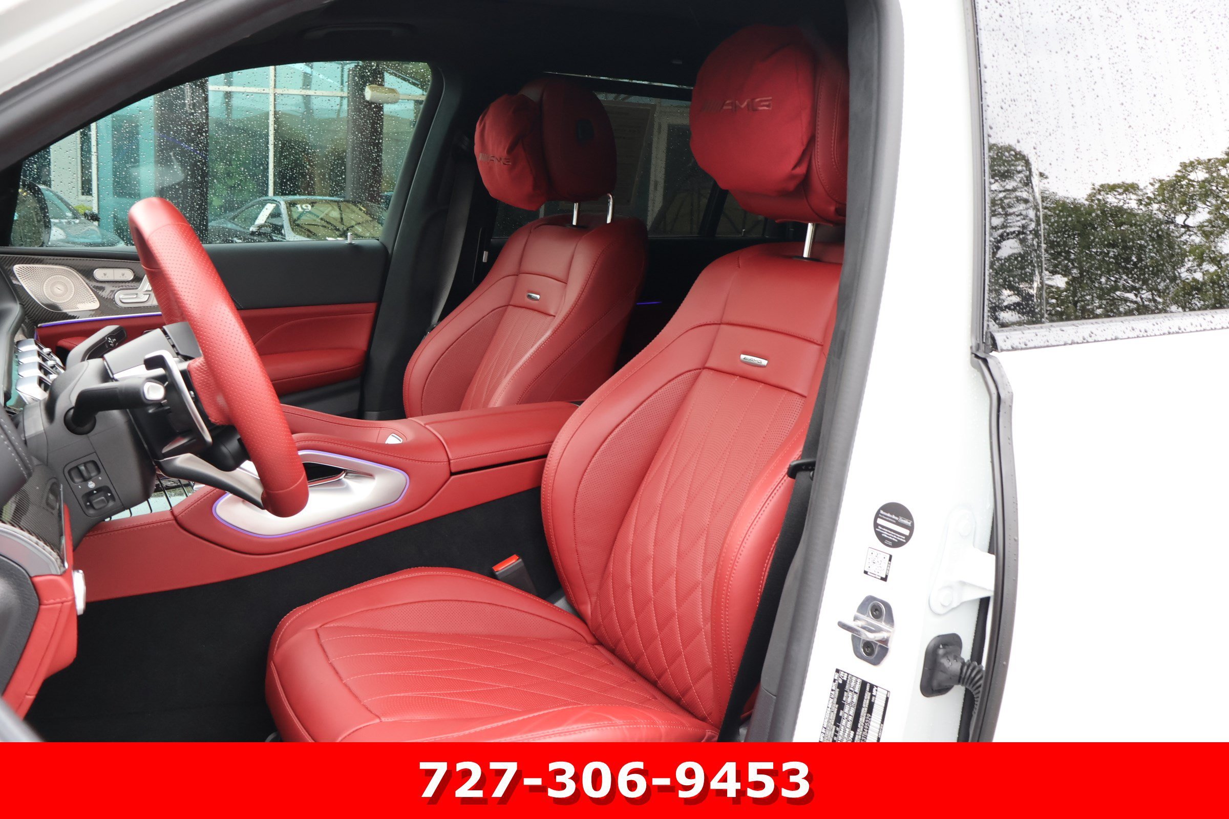 Certified Used 2026 Moonlight White Mercedes-Benz AMG® GLS 63 image 2