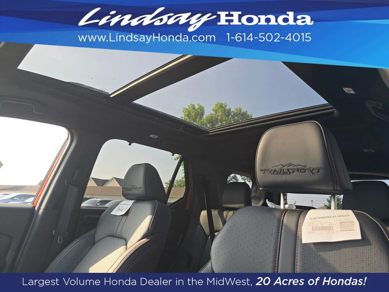 New 2026 Sunset Orange Honda TrailSport Elite image 9