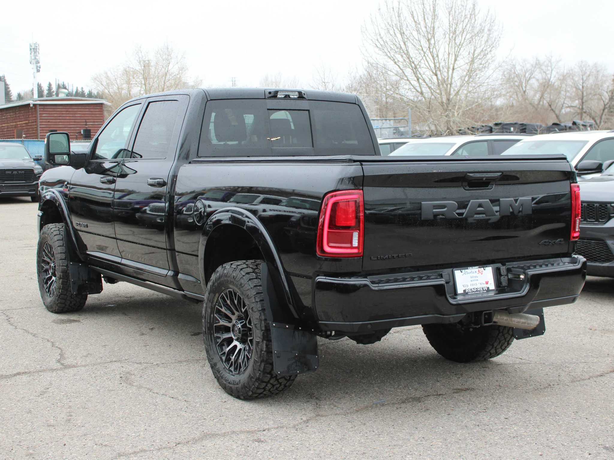 Used 2026 Black RAM Limited*, 2 Inch BS Lift, 35 Inch Tires, Fuel Wheels image 3
