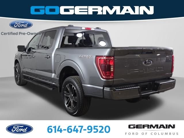 Certified Used 2022 Carbonized Gray Metallic Ford XLT image 9